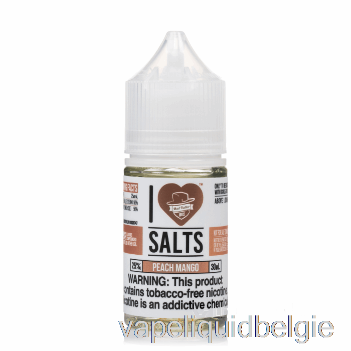 Vape België Perzik Mango - Ik Hou Van Zouten - 30ml 25mg